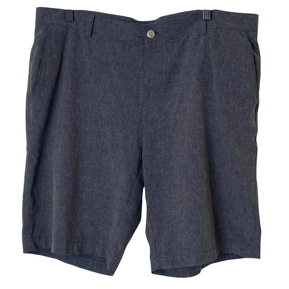 PETER MILLAR Sport Shackleford Performance Hybrid 10" Golf Shorts Iron, Size 38